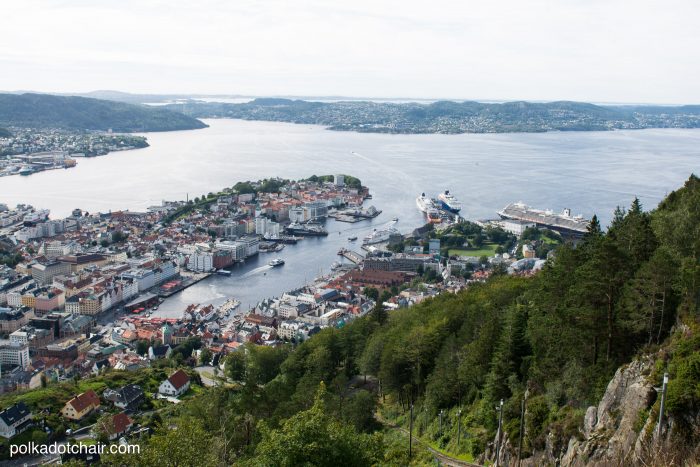 Suggestions for an itinerary for a day in Bergen, Norway. What to do in Bergen with kids when you're on a Norwegian cruise. Lots of great tips and ideas from polkadotchair.com