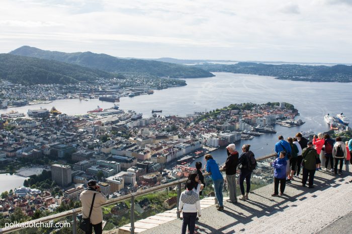 Suggestions for an itinerary for a day in Bergen, Norway. What to do in Bergen with kids when you're on a Norwegian cruise. Lots of great tips and ideas from polkadotchair.com