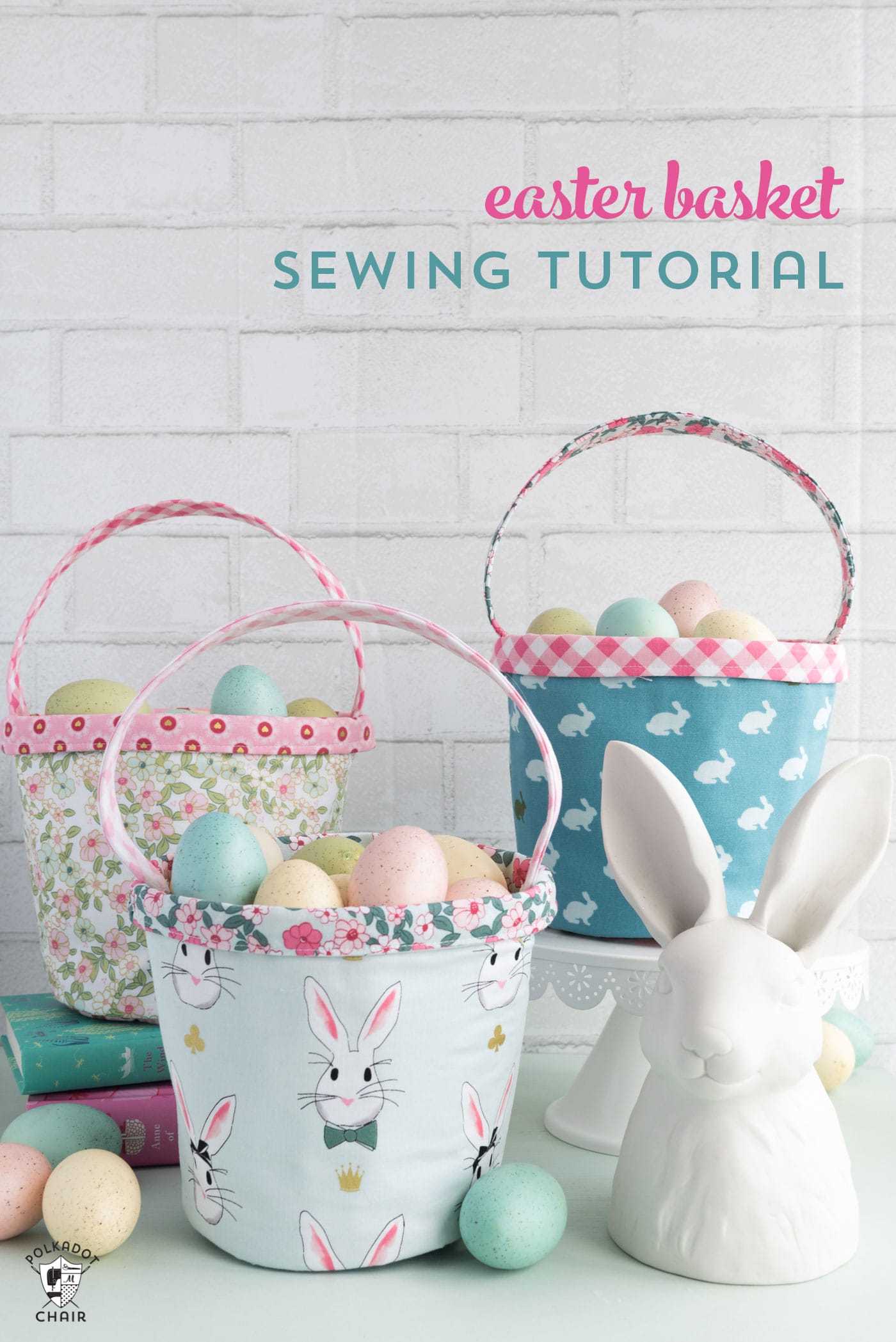 easterbasketfreesewingtutorial The Polka Dot Chair