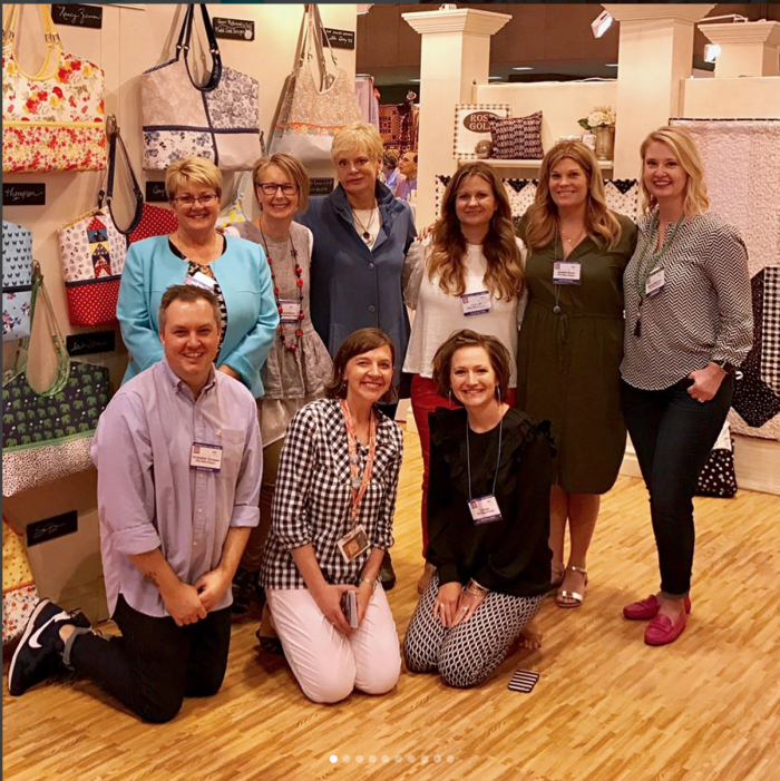 Spring Quilt Market Recap The Polka Dot Chair