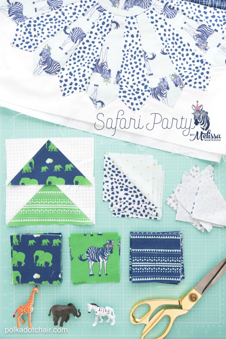 New Patchwork Safari Quilt Pattern! - The Polka Dot Chair
