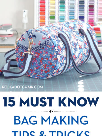 Free Sewing Tutorial: Toddler Backpack Pattern - The Polka Dot Chair