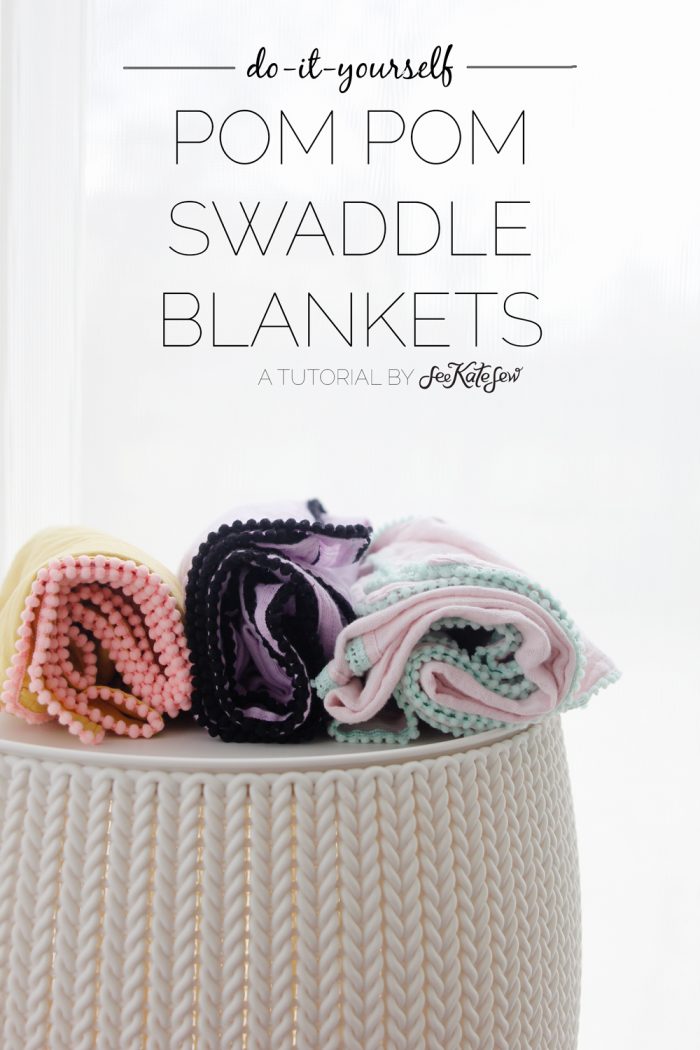 How to make swaddle blankets with double gauze fabrics
