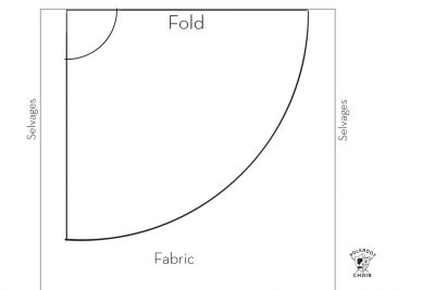 How to sew a half circle skirt with a zipper. A free sewing tutorial teaching you how to make a circle skirt out of seersucker or rayon. Such a cute summer DIY project!