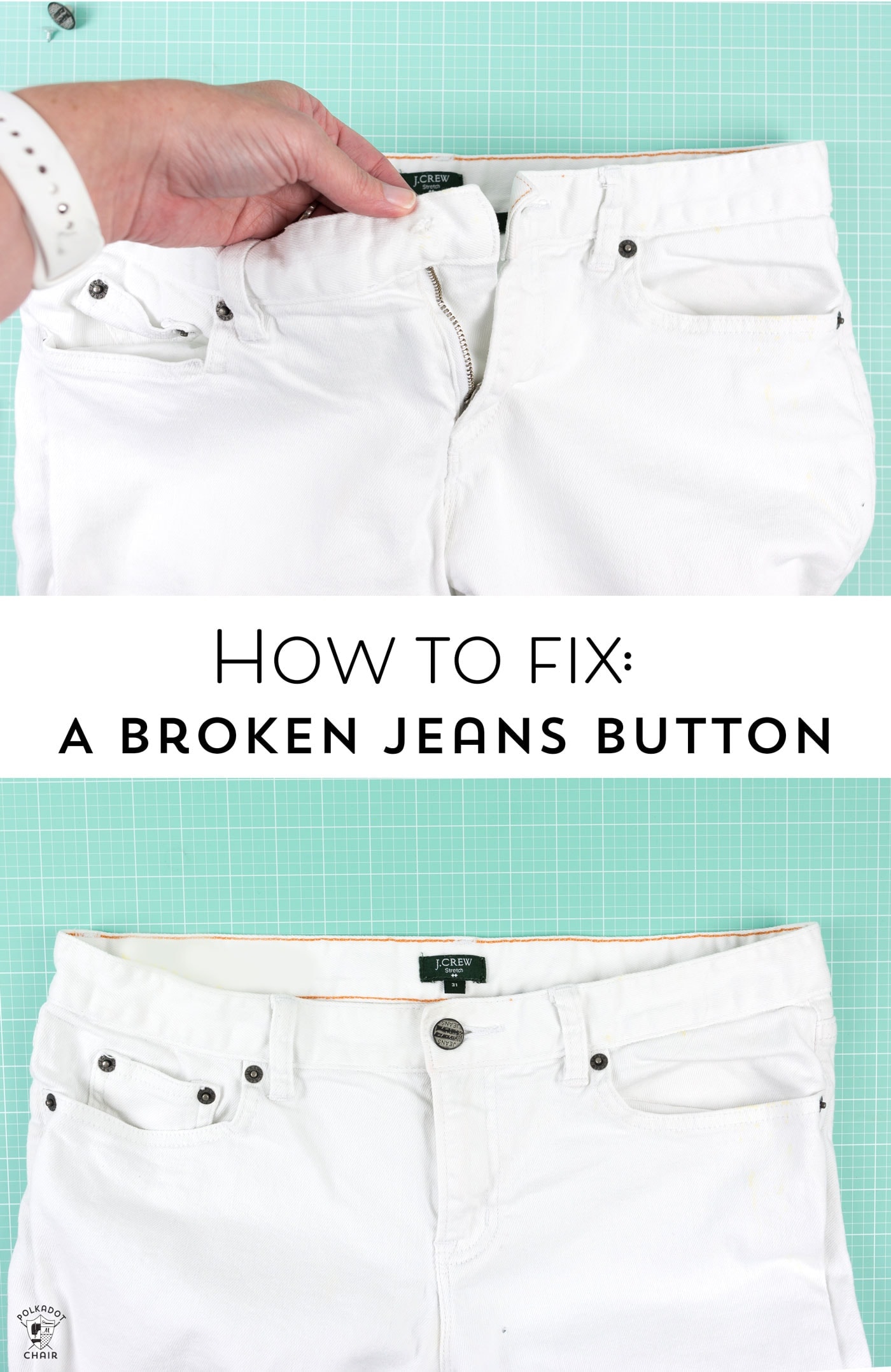 How to Patch Jeans that Stretch