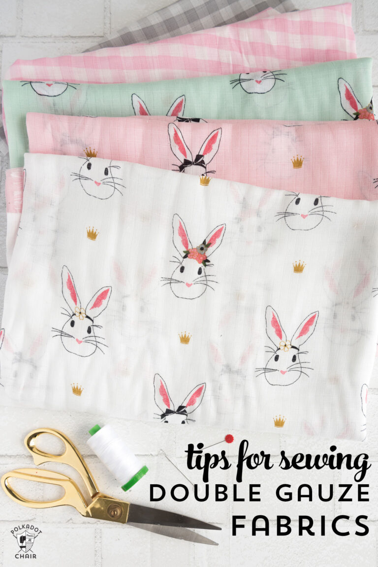 Tips for Sewing with Double Gauze Fabrics