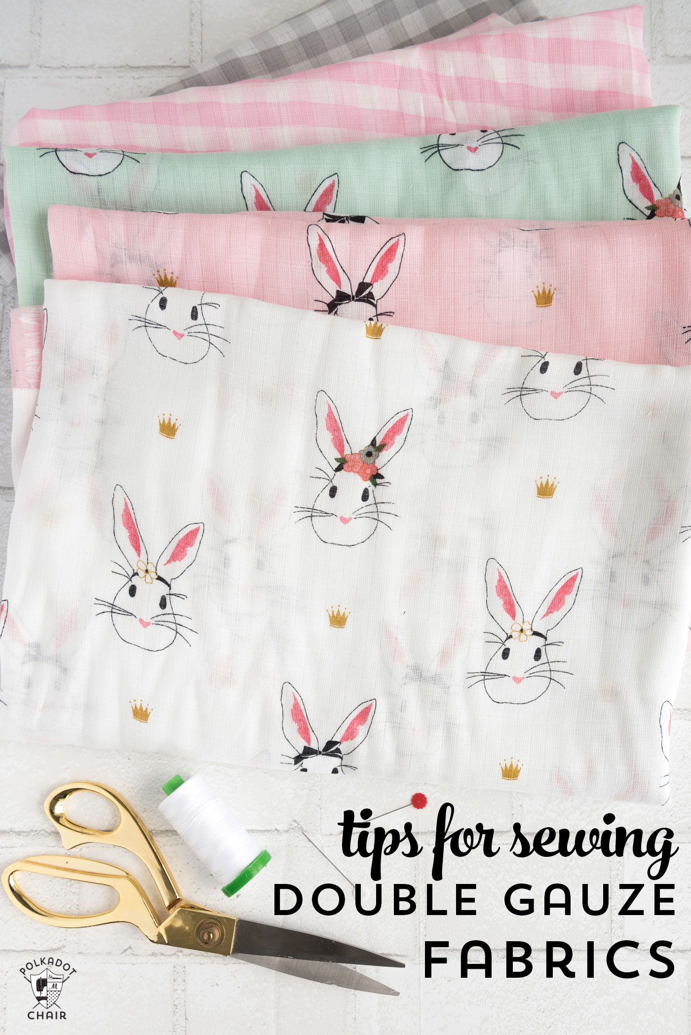 Tips for Sewing with Double Gauze Fabrics