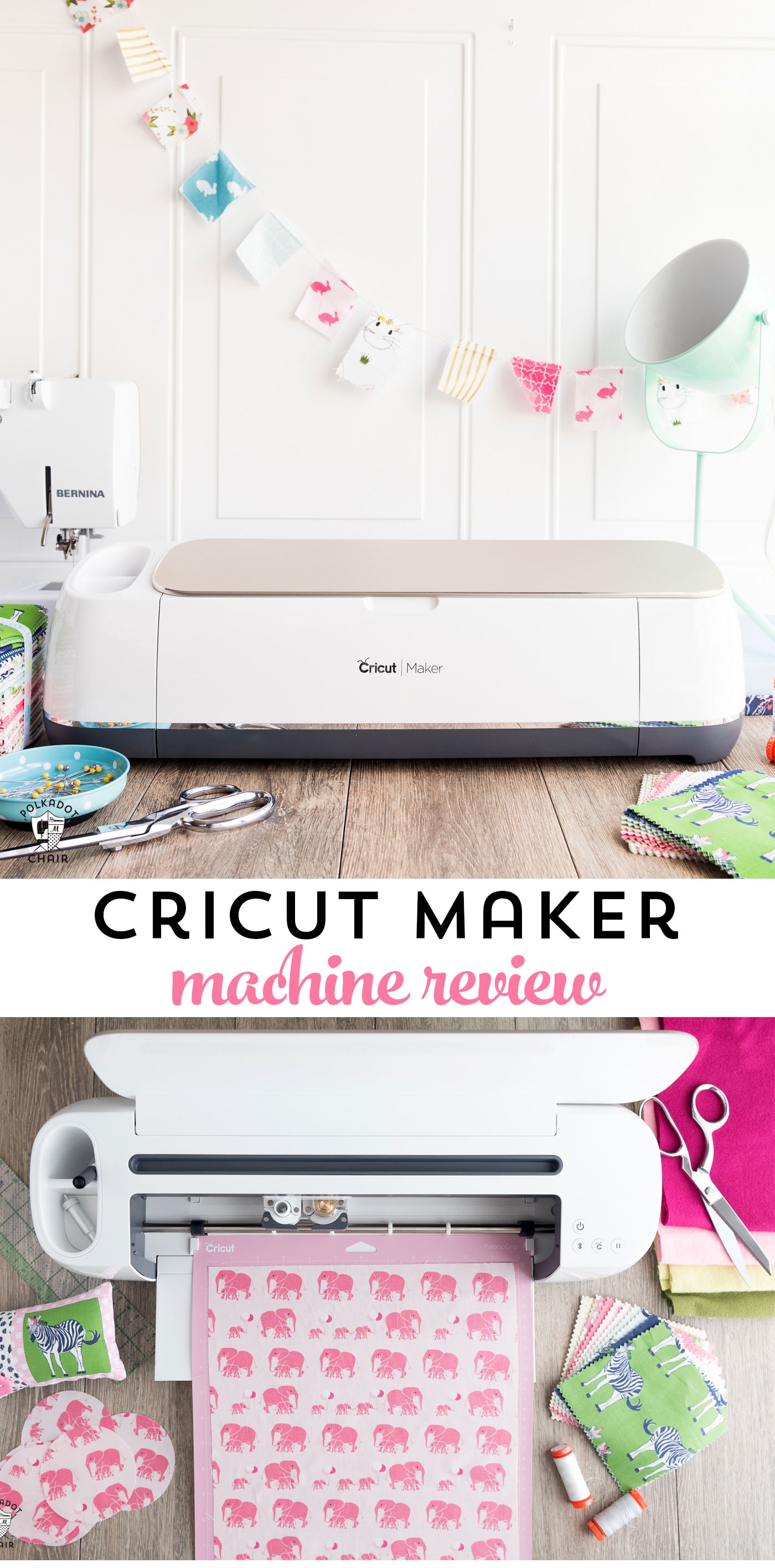 New Cricut Maker Machine Review and FAQ's - The Polka Dot Chair