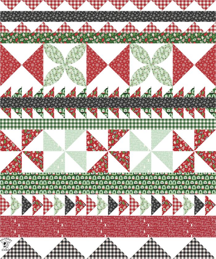 Seasonal Safari Quilt Pattern - offered as a free quilt along this Fall from the polkadotchair.com blog!