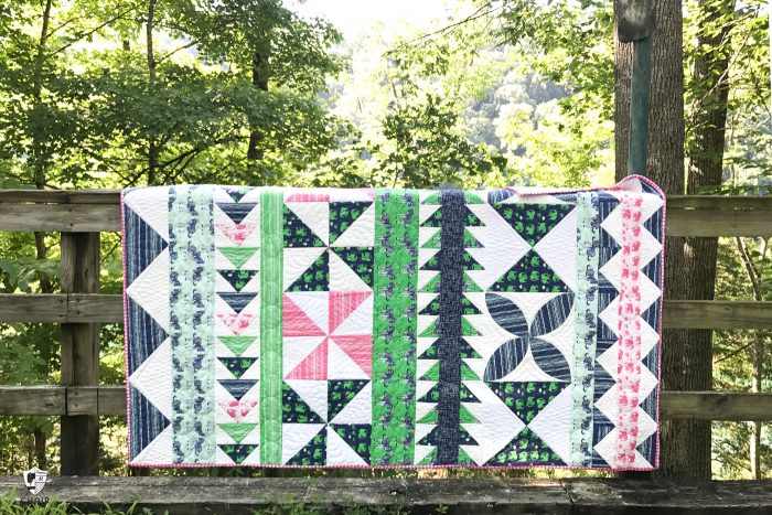 Seasonal Safari Quilt Pattern - offered as a free quilt along this Fall from the polkadotchair.com blog!