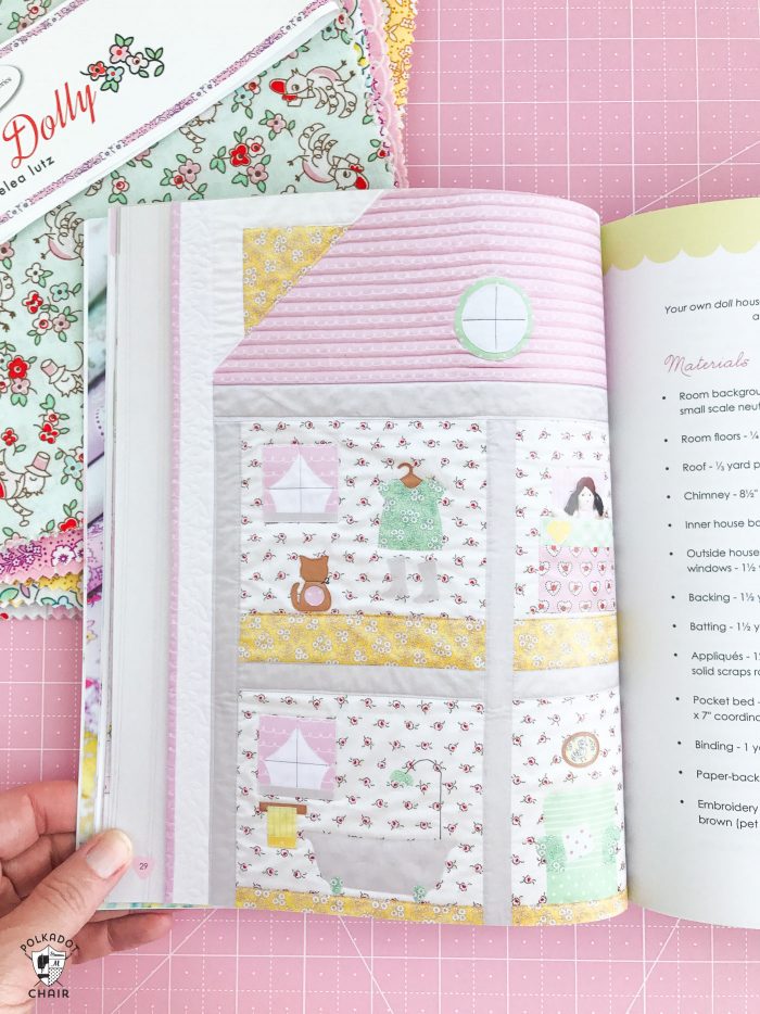 Review of the Dolly Book by Elea Lutz- lots of cute patterns for handmade dolls and accessories 