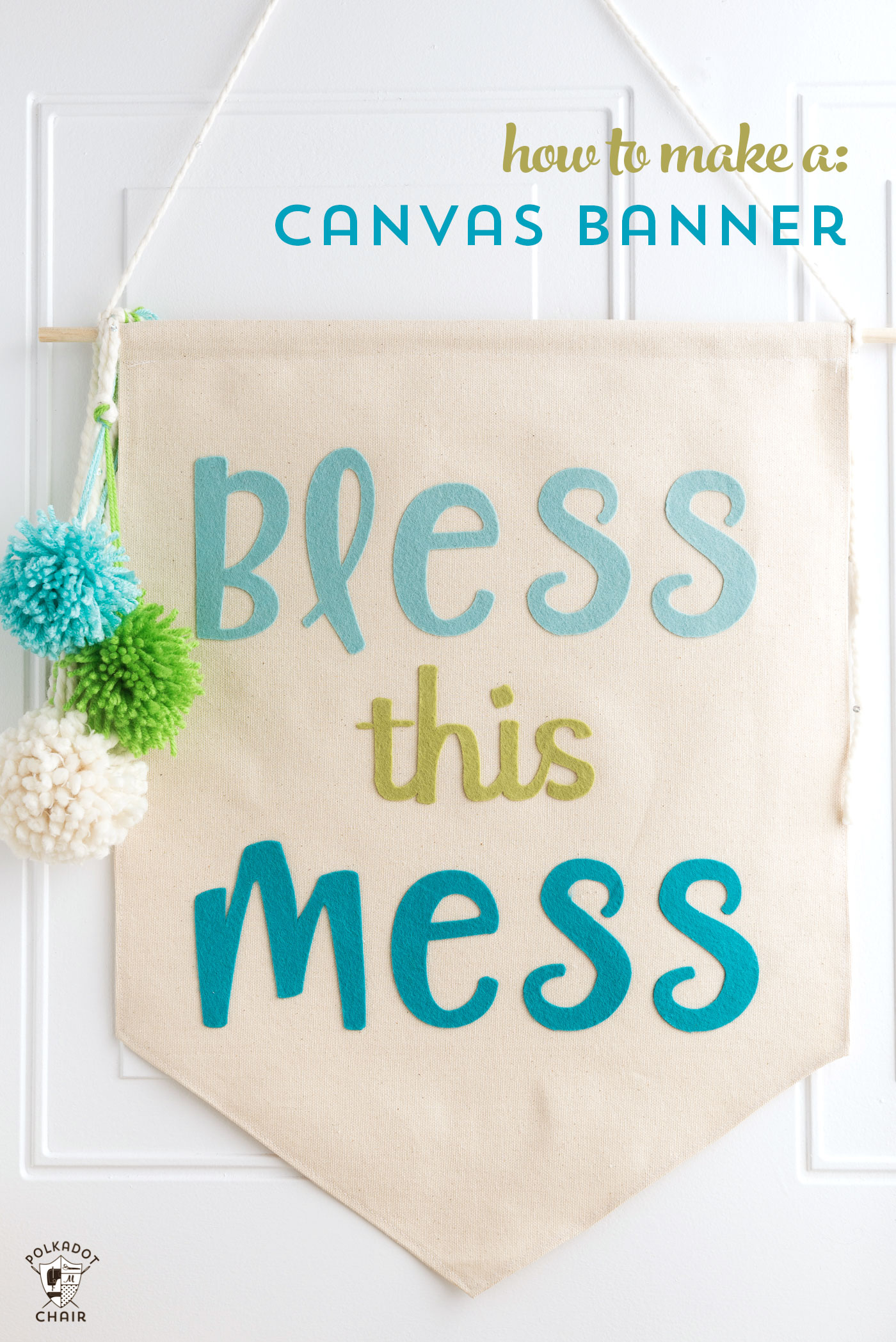 DIY Canvas Banner Cute Dorm Room Decorating Ideas The DIY Canvas Banner Cute Dorm Room Decorating Ideas The