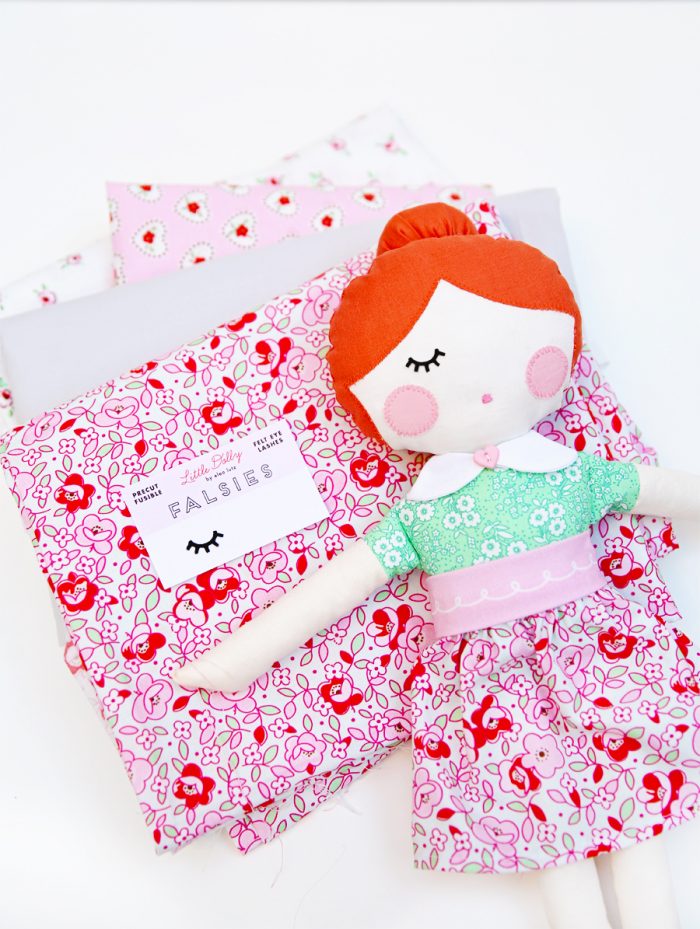 Review of the Dolly Book by Elea Lutz- lots of cute patterns for handmade dolls and accessories 