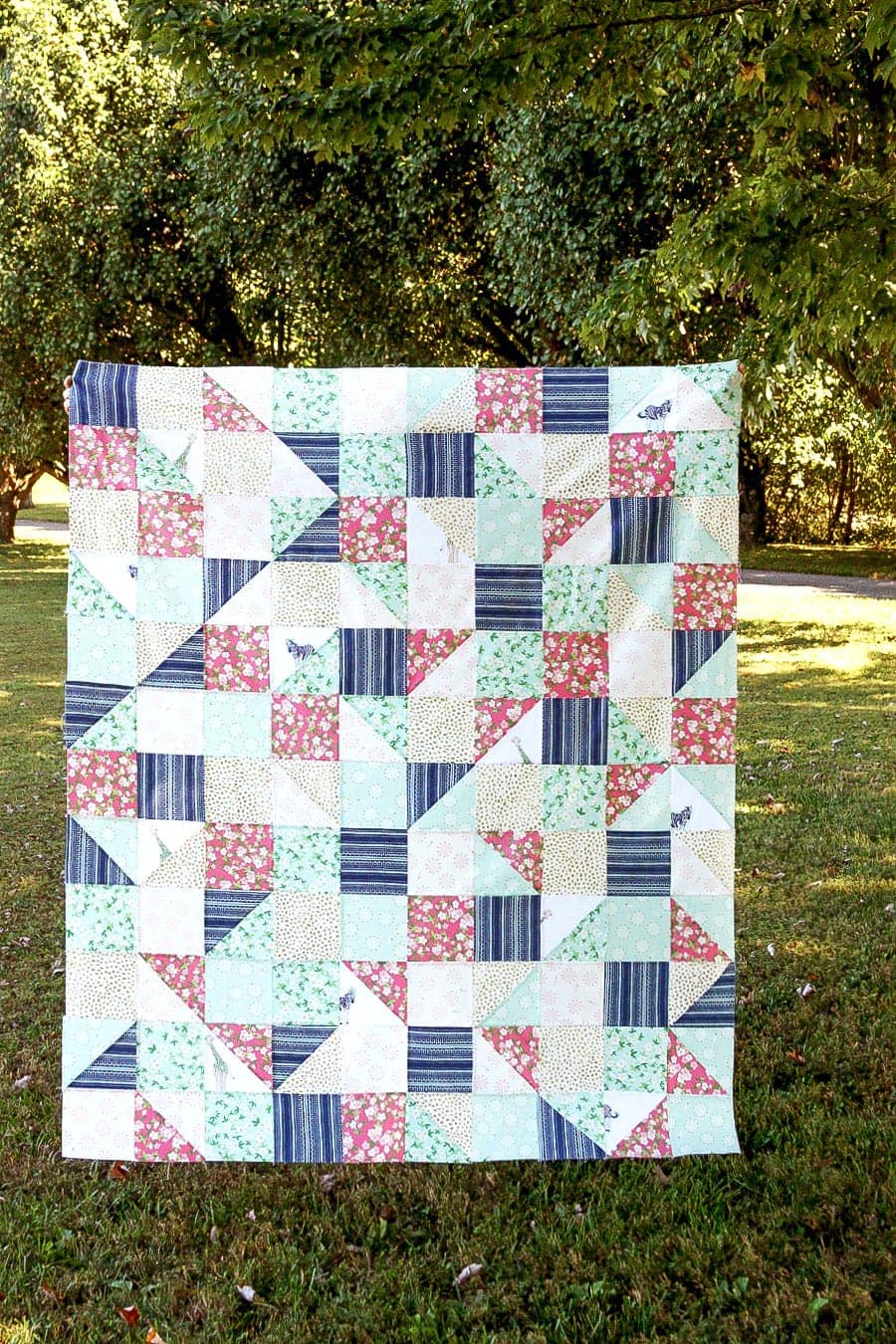 Hidden Safari Party Lap Quilt Tutorial