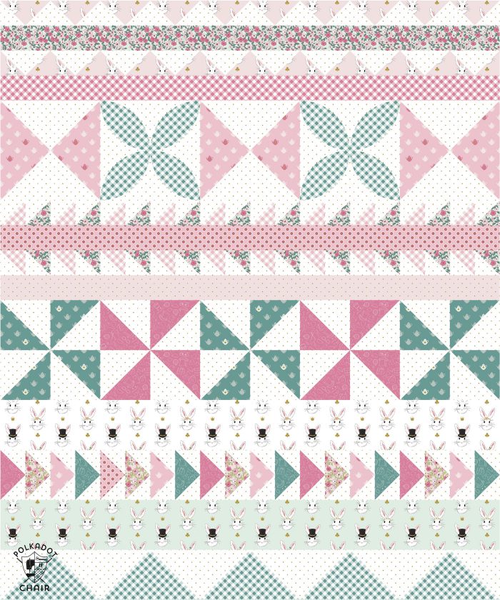 Seasonal Safari Quilt Pattern - offered as a free quilt along this Fall from the polkadotchair.com blog!