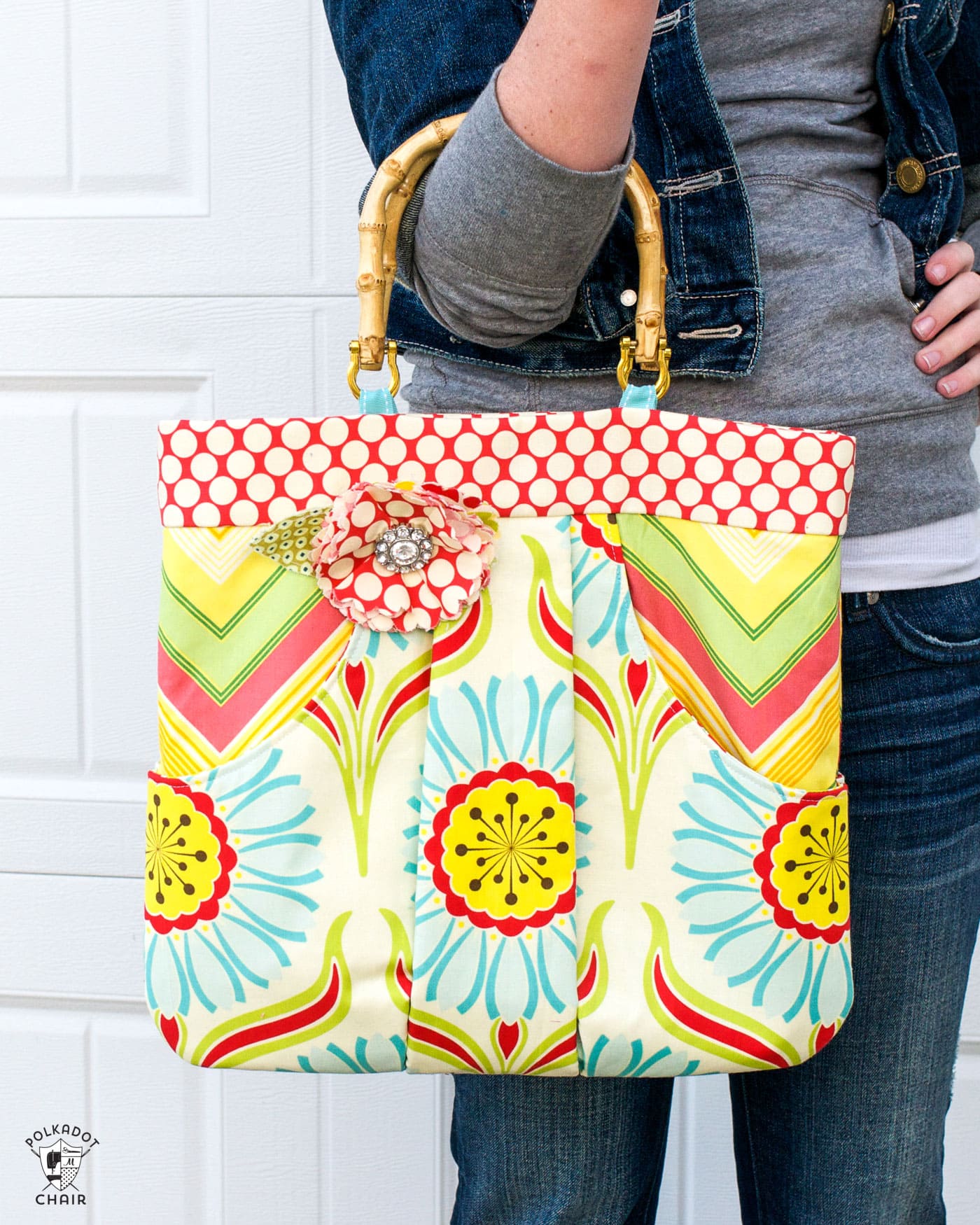 Alice Bag Sewing Pattern with Video Tutorial - The Polka Dot Chair