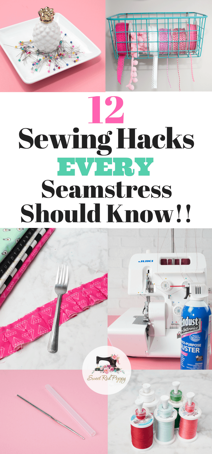 25 Sewing Hacks every seamstress should know