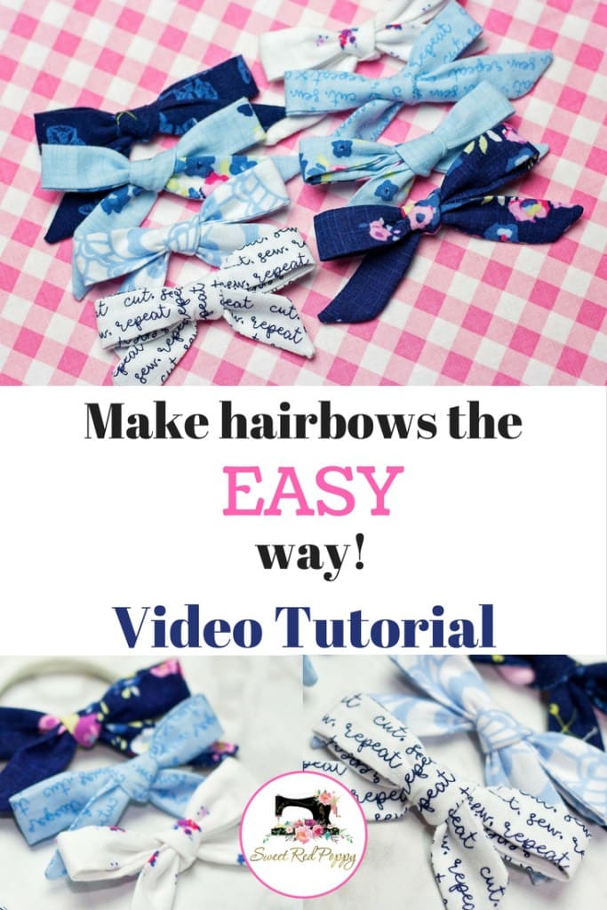 Easy DIY Hair Bows