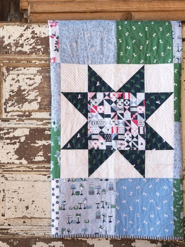 How to Make a Quilt from Start to Finish Story - The Polka Dot Chair