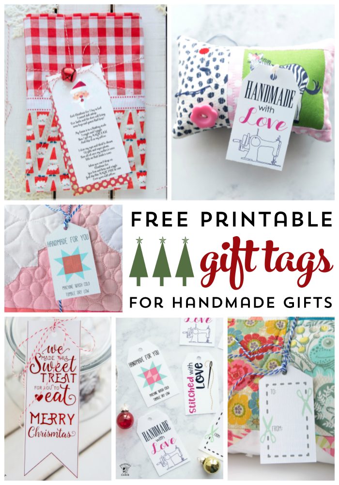 10+ Free Printable Gift Tags Perfect for Handmade Gifts