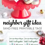 Last Minute Neighbor Gift Ideas - a "punny" and simple gift idea- just wrap up some tape and twine and attach a cute tag! #neighborgifts #lastminutegifts #christmasgifts