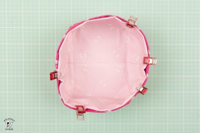 Free Sewing Pattern for Fabric Baskets designed to work with the Cricut Maker. Fabric Basket Sewing Pattern that is easy to make and great for a beginning seamstress. #CricutMade #CricutMaker #CricutProject #FabricBasket #SewingPattern #freesewingpattern #fabricbasketDIY