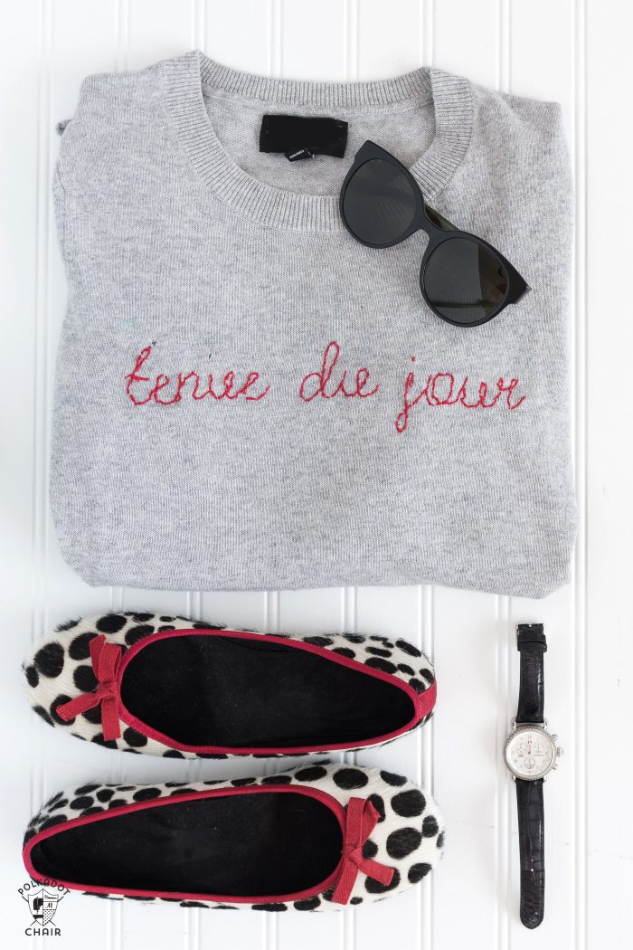 Embroidery Sweater
