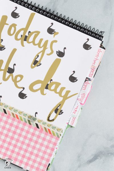 How to make a Planner and Create Printable Stickers - The Polka Dot Chair