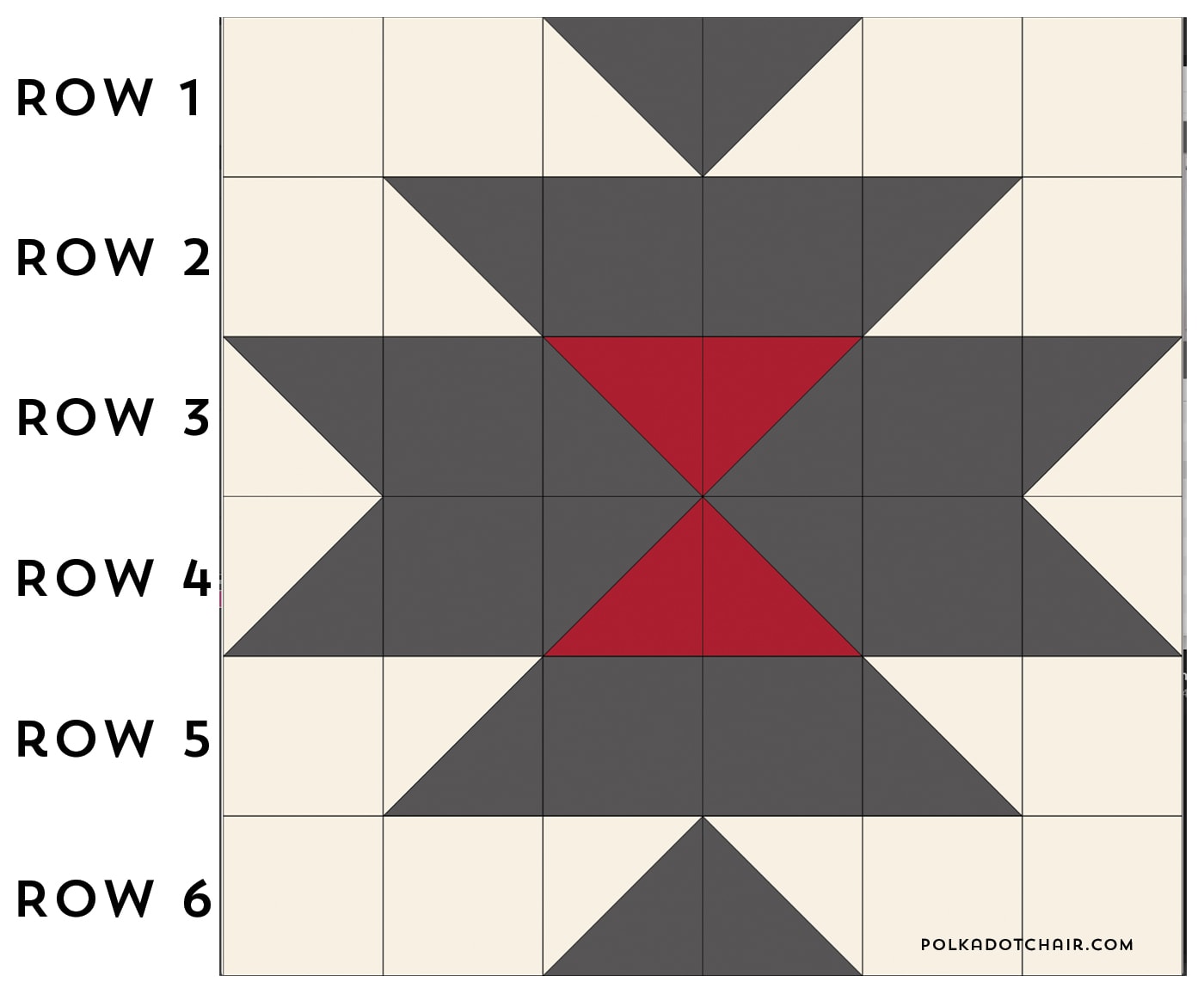 Sundance Quilt; A Free Squash Blossom Quilt Pattern The Polka Dot Chair