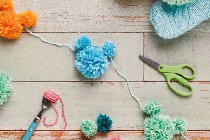 DIY Disney Pom Poms