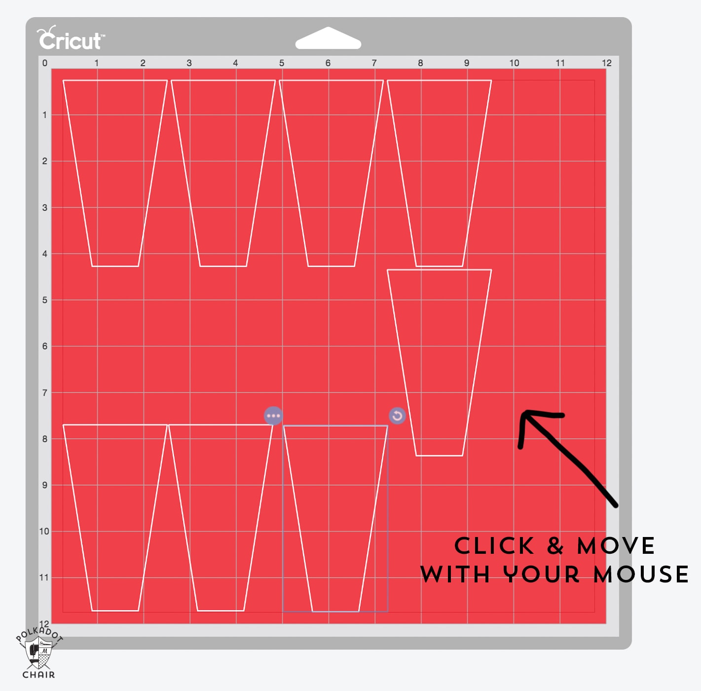 How to cut dresden blades with the cricut maker- and free svg file for the dresden blades