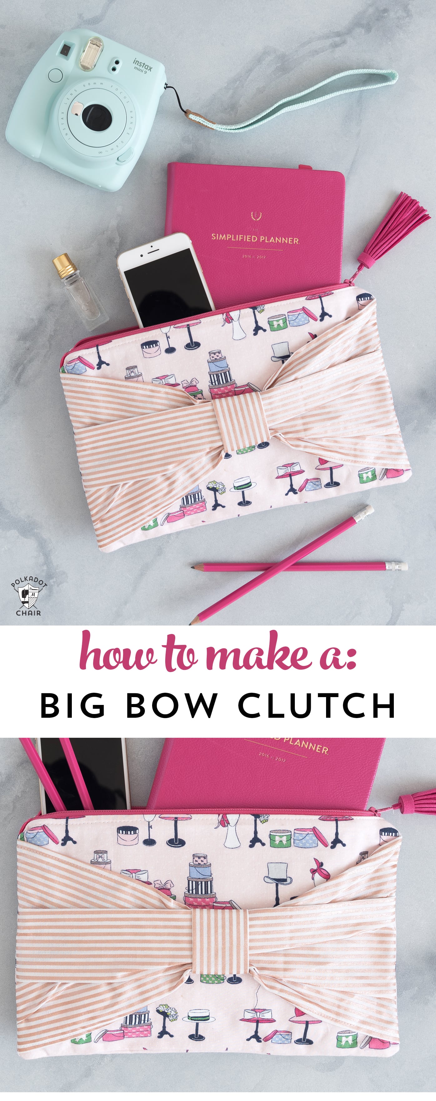 Bow Just For You Clutch