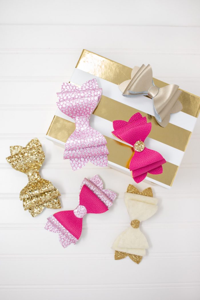 How to make hairbows with the Cricut Maker