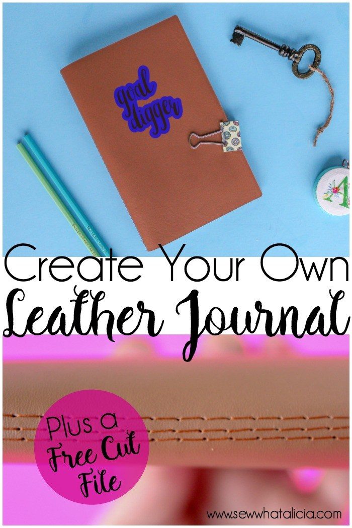 How to create your own leather journal