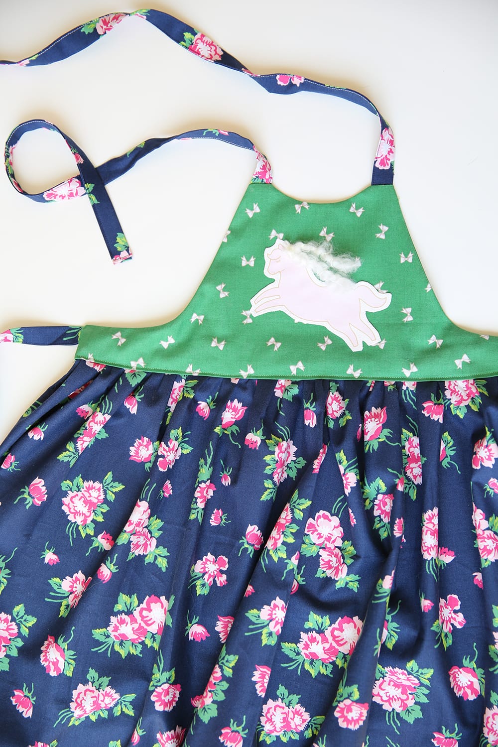 little girls apron sewing pattern