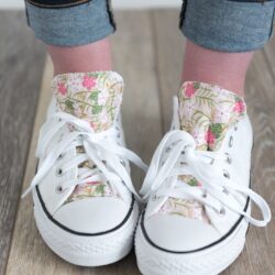 How Monogram Converse with a Cricut Machine | Polka Dot