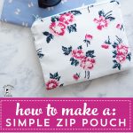 title image for zipper pouch tutorial