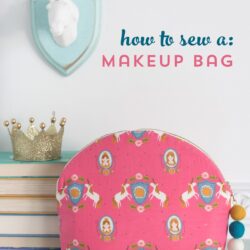 makeup bag on a table