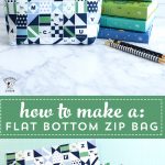 title image for zipper pouch tutorial