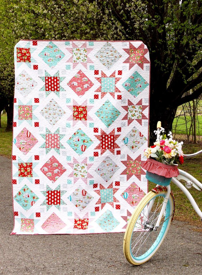 quilt and bike