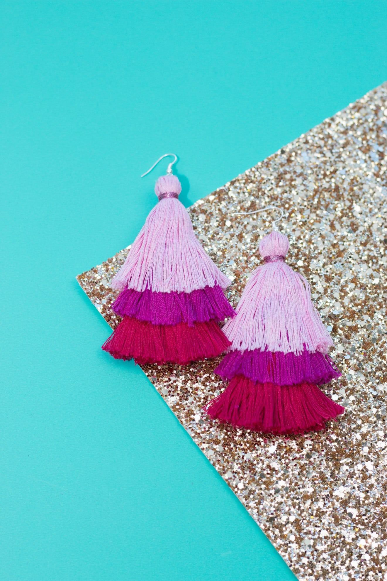 How to make tassel earrings 