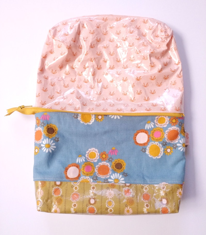 DIY Makeup Bag with Vinyl Lining The Polka Dot Chair