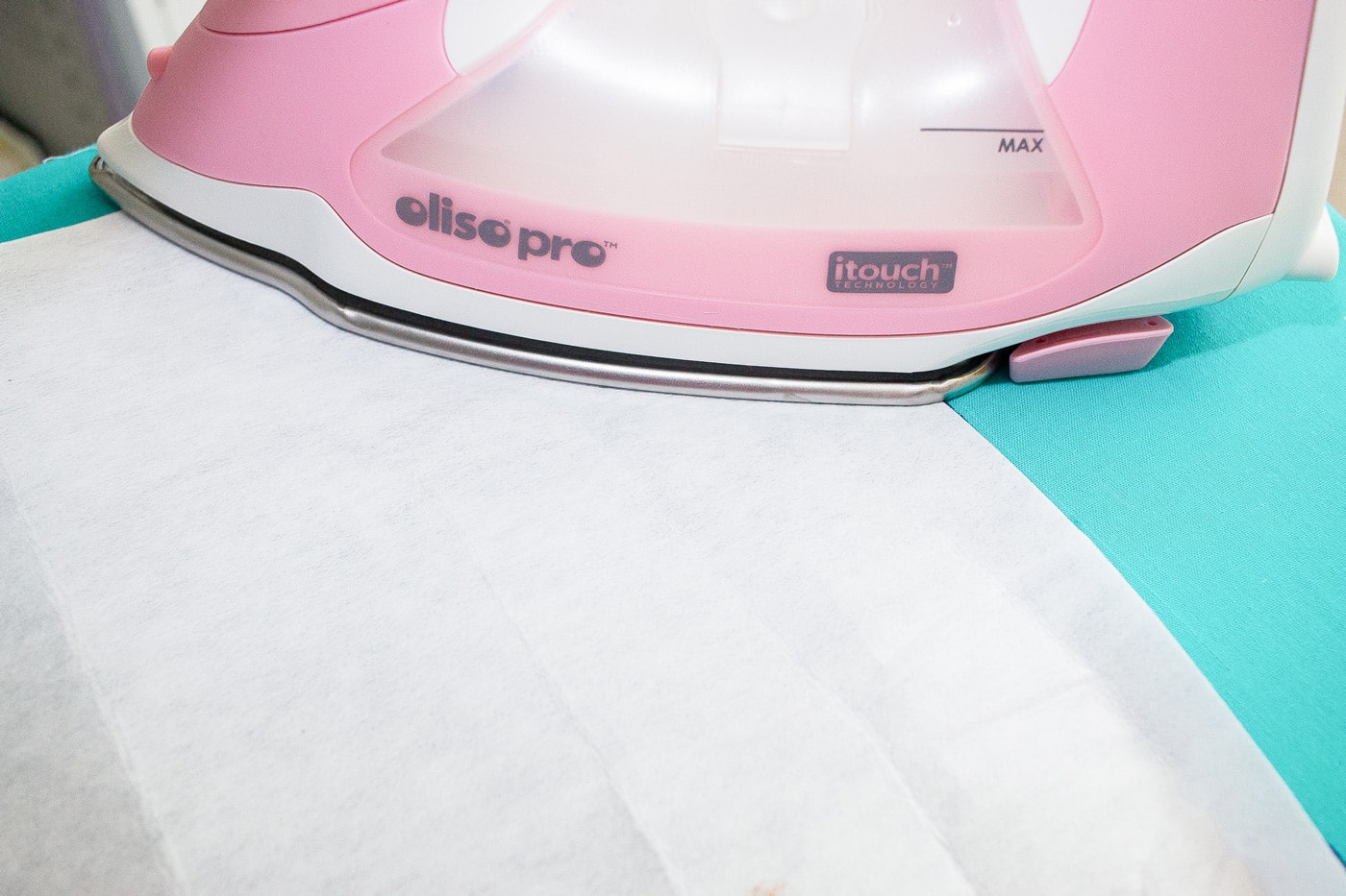 supplies for placemat on white background