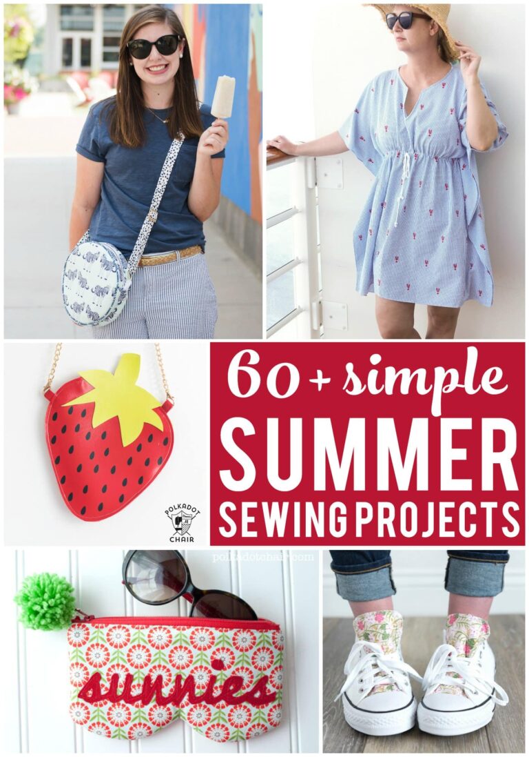 60+ Easy Summer Sewing Projects