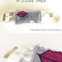 DIy cord organizer