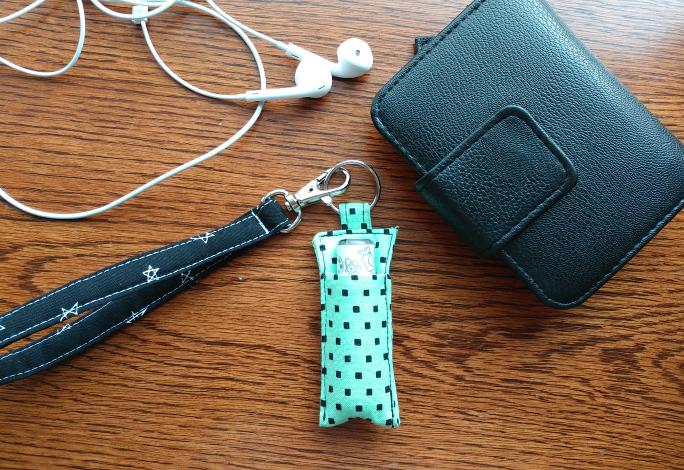 Keychain Chapstick Holder