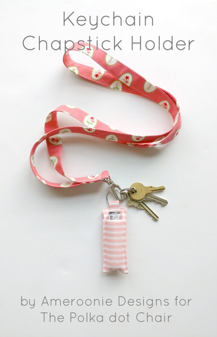 Keychain Chapstick Holder