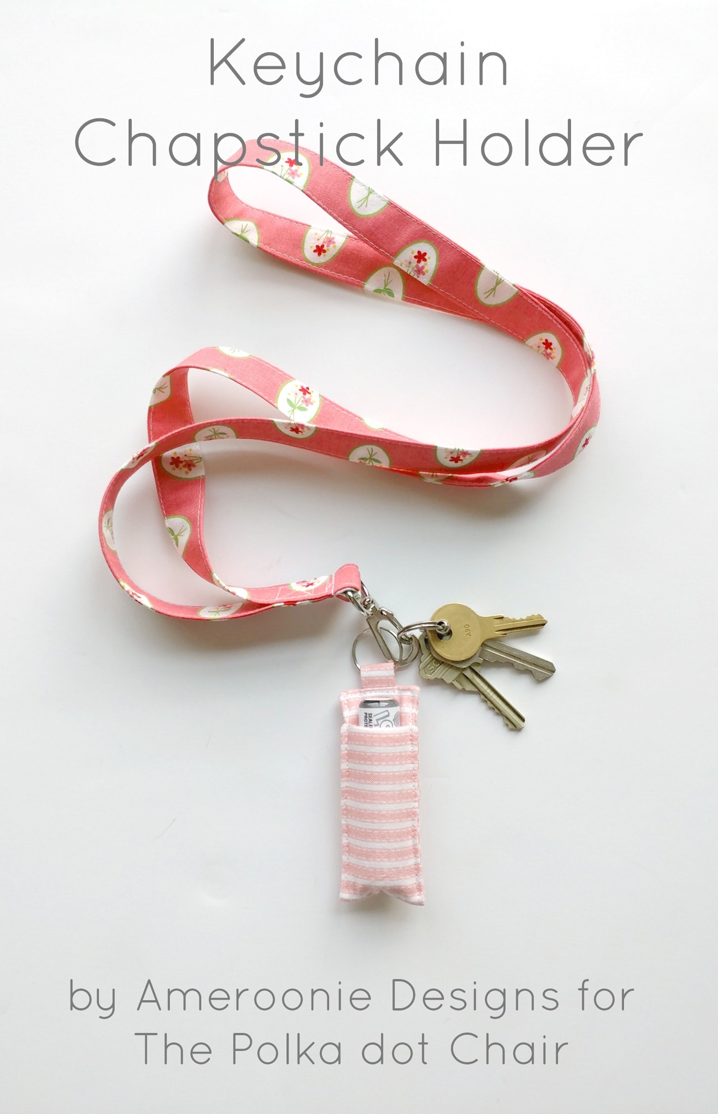 DIY Keychain Chapstick Holder Tutorial