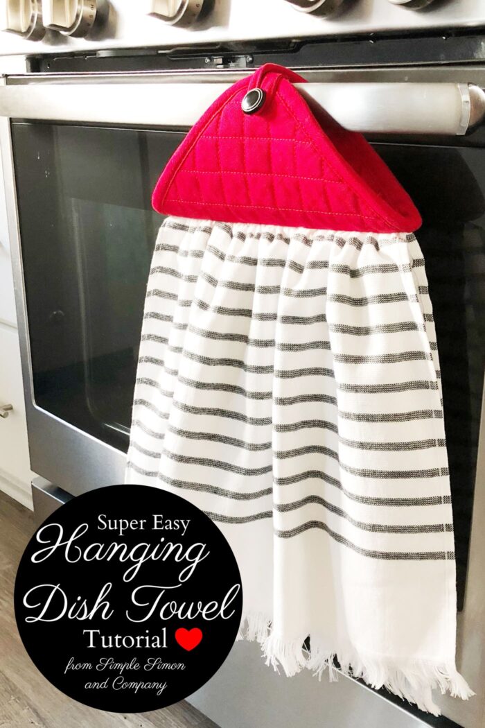 Easy Hanging Towels Two Ways 