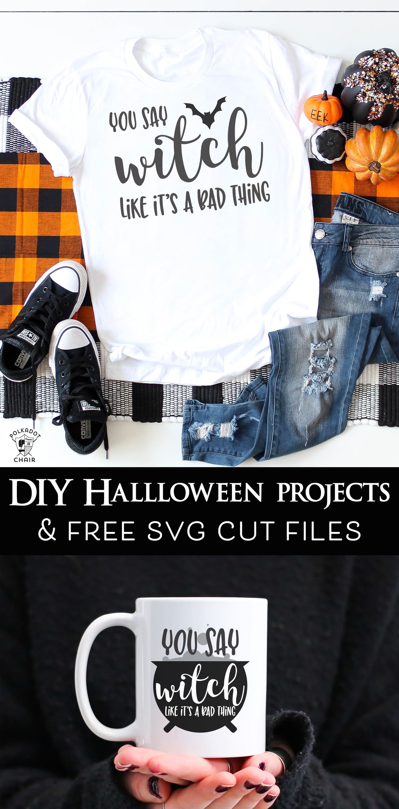 Download Cute Halloween Sayings & Cricut SVG Files for T-shirts ...